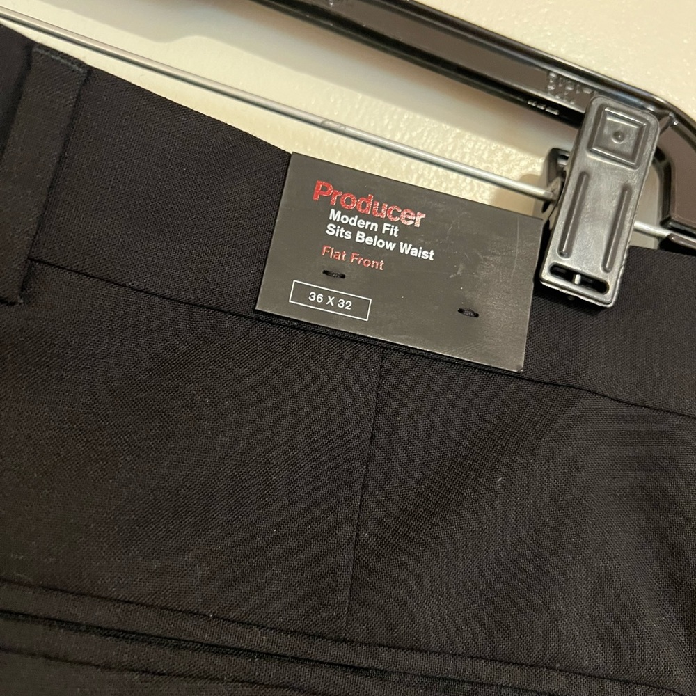 Men’s black pants - brand new